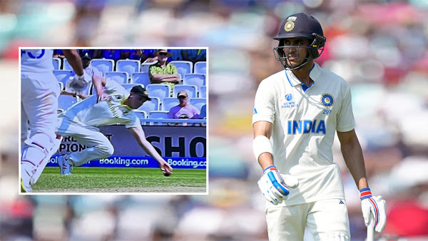 Shubman Gills reaction Shubman Gills reaction