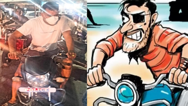 Meerut police Constable caught driving stolen bike during checking accused was posted in PRV 112