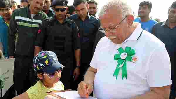 Haryana CM Manohar Lal Khattar Haryana CM Manohar Lal Khattar