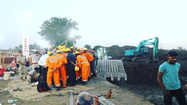 Sehore Borewell Rescue latest update Sehore Borewell Rescue latest update