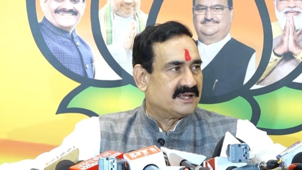 Owaisi, who opposes Uniform Civil Code, is speaking language of British Congress: Narottam Mishra