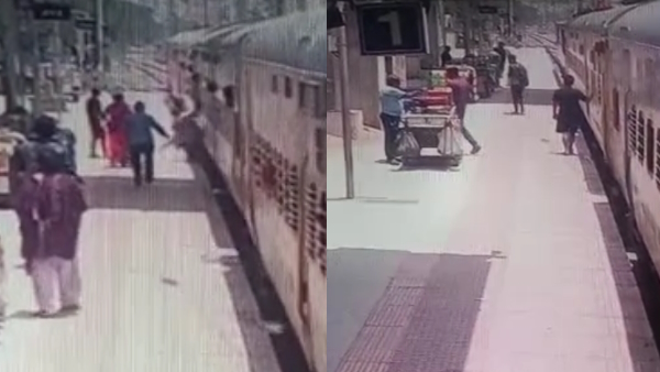 Viral Video Aburoad railway Station