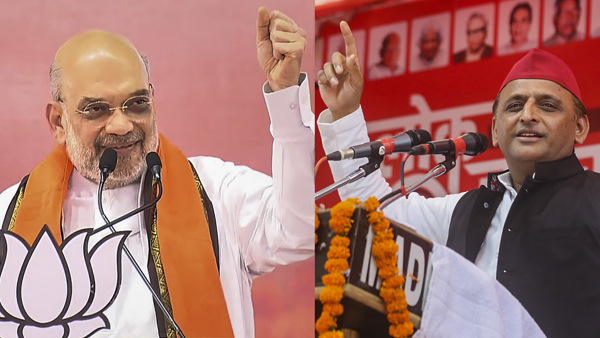 Amit Shah and Akhilesh Yadav