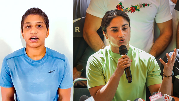 Antim Panghal raise question on Vinesh Phogat
