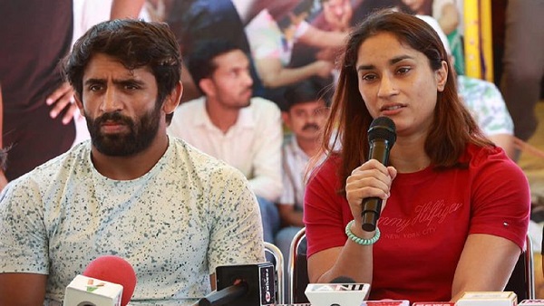 vinesh phogat and bajrang punia