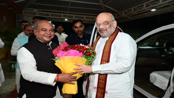 Amit Shah reached BJP office ticket will be decided not by recommendation but by performance