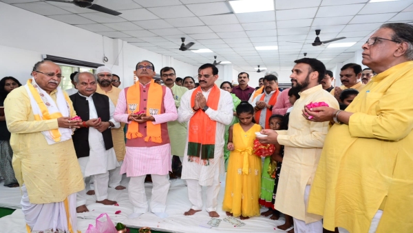 BJP state election management committee office inaugurated in MP Tomar said BJP will form government