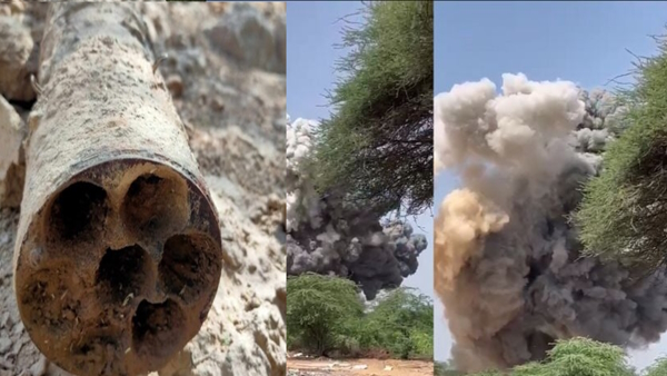 bombs found in Indira Gandhi Canal