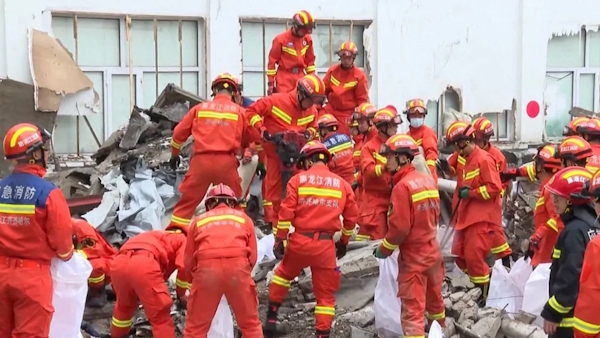 School gym roof collapses