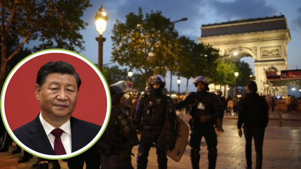Rioters Target Bus Full Of Chinese Tourists