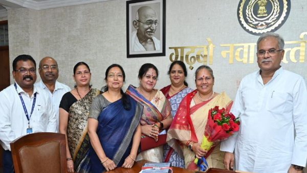 CM BAGHEL KIRANMAYI NAYAK