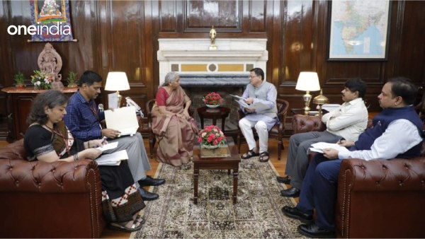Chief Minister Pushkar Singh Dhami met Union Finance Minister Nirmala Sitharaman in New Delhi