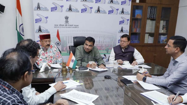 CM Dhami met Union Road Transport Minister Nitin Gadkari in New Delhi, discussed these projects