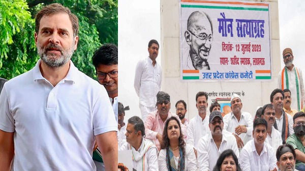 congress maun satyagraha