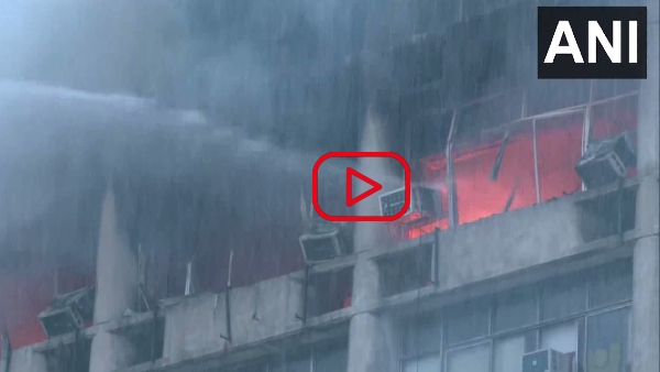 Delhi Connaught DCM building fire