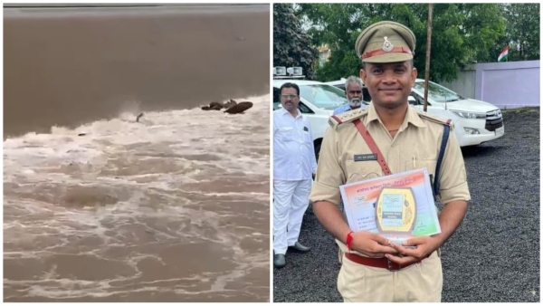 Nemawar TI died due to drowning in river while retrieving the dead body, CM Shivraj expressed grief Nemawar TI died due to drowning in river while retrieving the dead body, CM Shivraj expressed grief