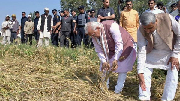 farmer and haryana cm manohar lal khattar
