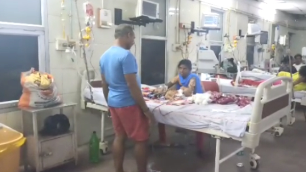 Fetus in fetu 7 months baby was pregnant 2nd baby of 2 kg was taken out by operation in prayagraj Fetus in fetu 7 months baby was pregnant 2nd baby of 2 kg was taken out by operation in prayagraj