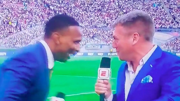 Shaka Hislop Collapses On Live Camera