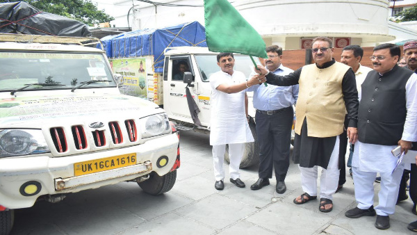 announcement Mission Cinnamon Timur, Agriculture Minister Ganesh Joshi flagged off 03 lakh plants