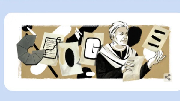 Google Doodle Zarina Hashmi