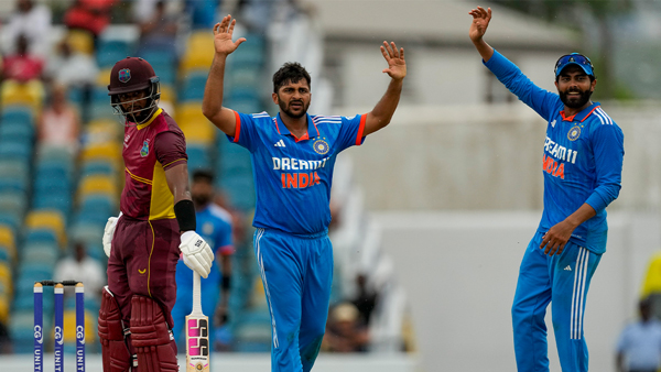 India’s winning streak ends, West Indies beat them by 4 wickets
