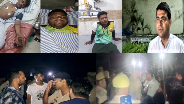 Big accident in UP Dak Kanwar of Shiv devotees collided with high tension line in meerut 5 killed 