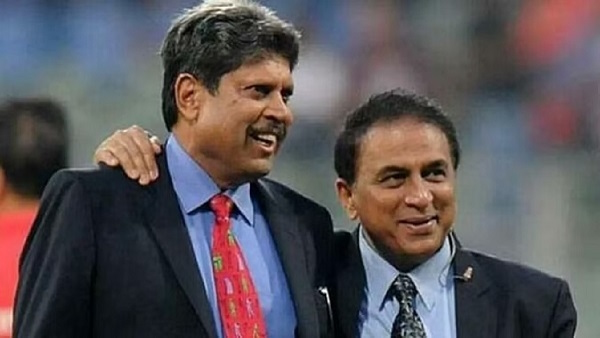 Kapil Dev and Sunil Gavaskar