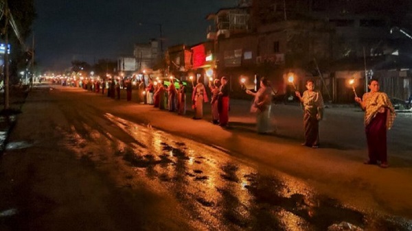 Manipur Naga Protest