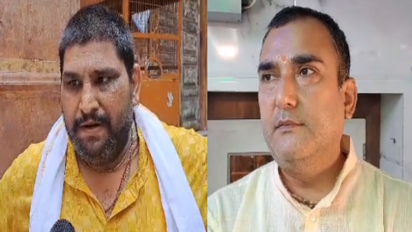vrindavan 1.5 kg gold necklace offered to Lord Banke Bihari worth rupees 85 lakh vrindavan 1.5 kg gold necklace offered to Lord Banke Bihari worth rupees 85 lakh