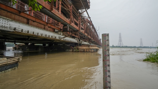 Yamuna river water level