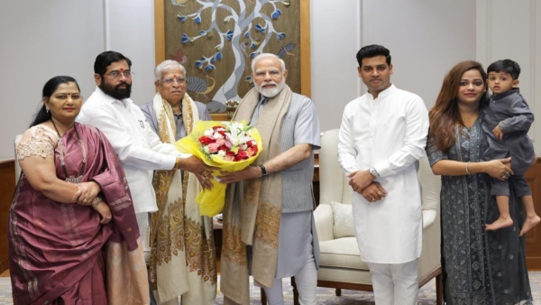 Maharashtra CM Eknath Shinde met PM Modi