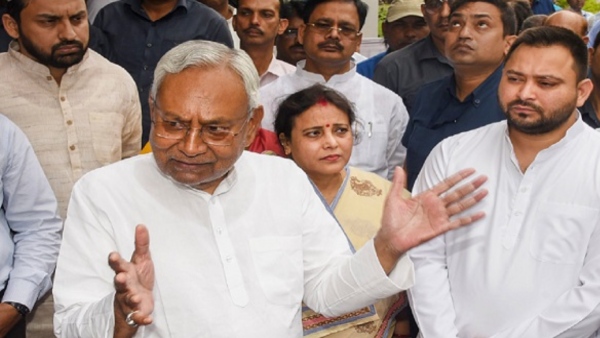 bihar politics nitish kumar scared of the possibility of breakdown?