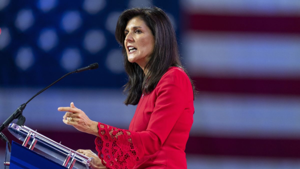 Nikki Haley rings alarm bells