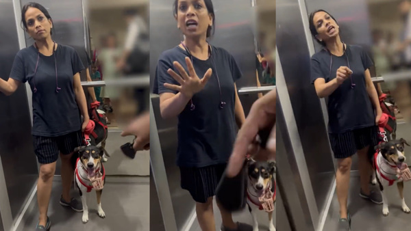 Noida Lift Dog News