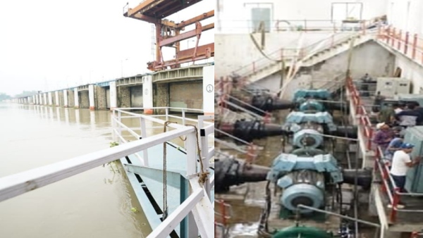 Okhla water treatment plant