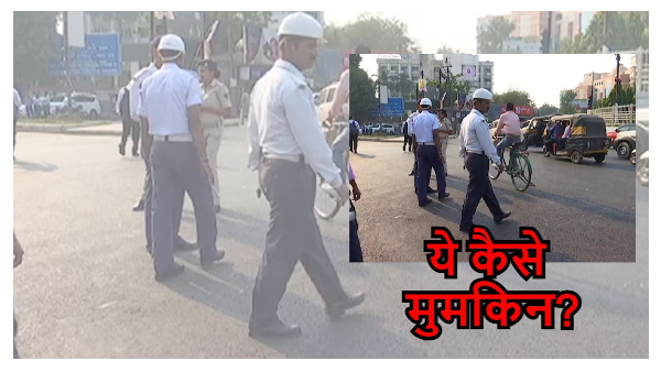 challaned for not wearing helmet!