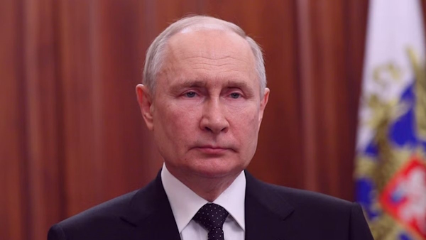  Putin will not attend BRICS summit