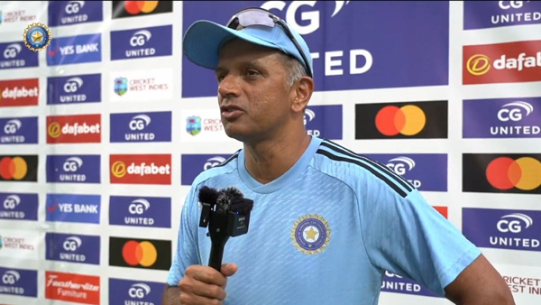 IND vs WI 2nd ODI: Rahul Dravid