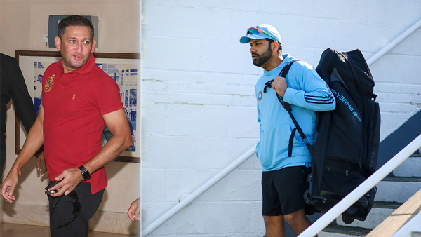 rohit sharma and ajit agarkar rohit sharma and ajit agarkar