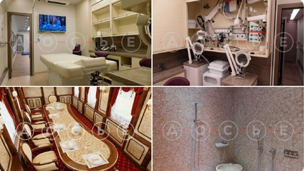 व्लादिमीर पुतिन की निजी ट्रेन के अंदर की तस्वीरें आईं सामने