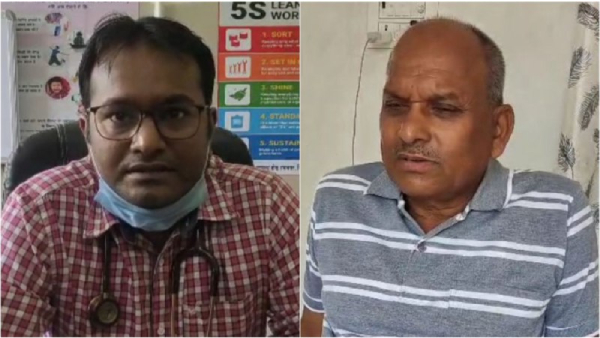satna doctor assault video
