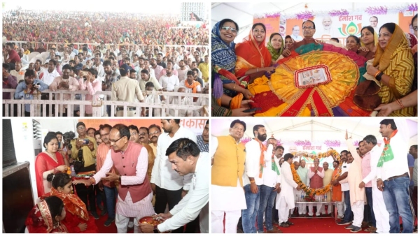 CM Shivraj inaugurated works worth crores of rupees in Sehore village Gopalpur and Chakaldi