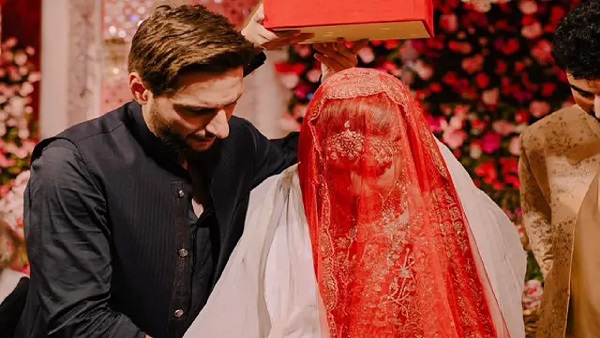 Shahid Afridi daughter marriage