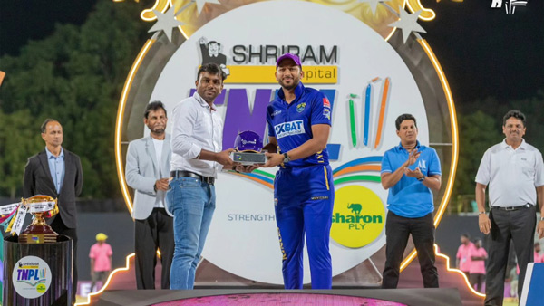 Shahrukh Khan became champion in TNPL