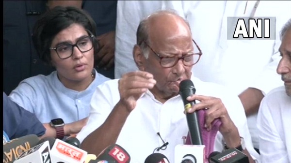 Sharad Pawar NCP Meeting