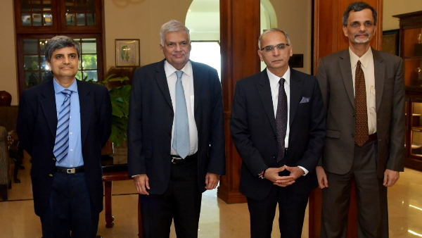 Sri Lankan president in india