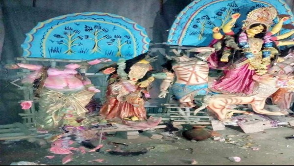temple in bangladesh vandalized