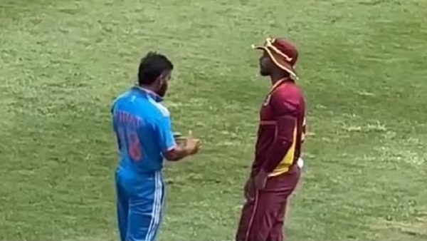 Virat Kohli and Shai Hope