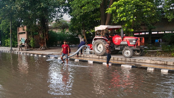 water logging